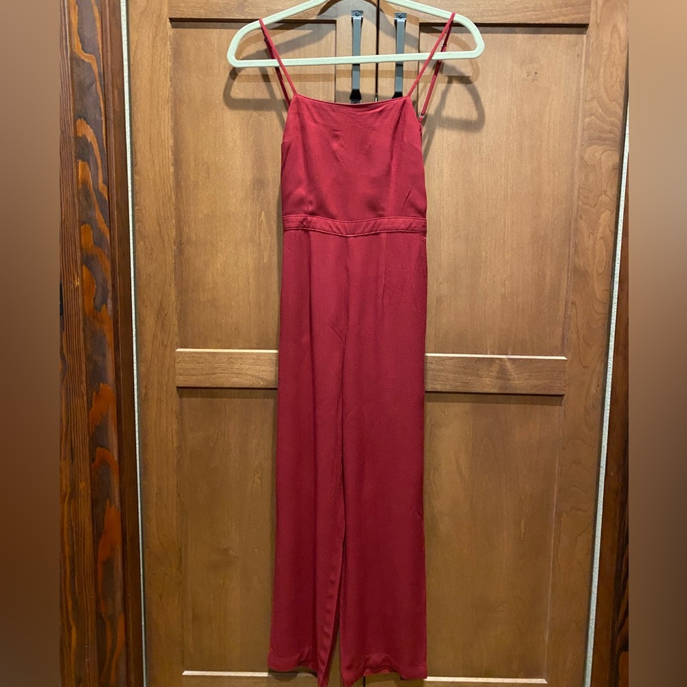 Red Abercrombie & Finch Jumpsuit